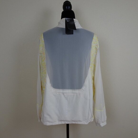 Nike Icon Clash Running Jacket Size 1X Beige Packable Reflective - Picture 6 of 9